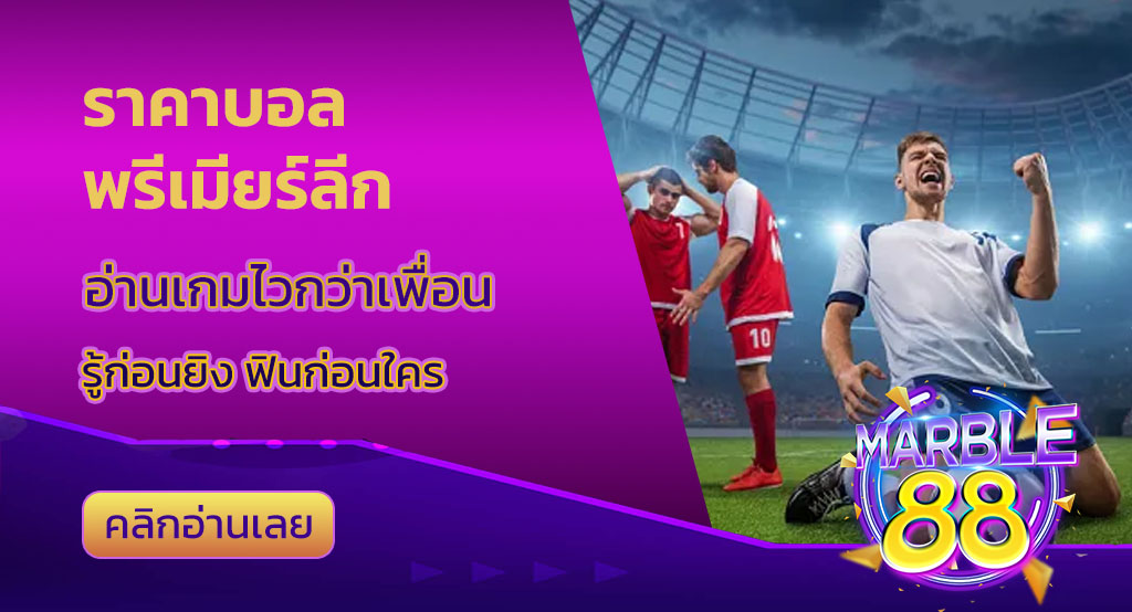 ราคาบอลพรีเมียร์ลีก